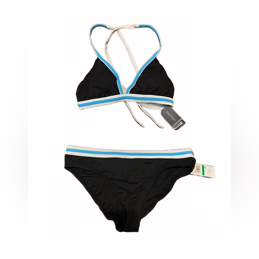 Nautica Slimming 2 Piece Bikini, New With Tags! Size Large